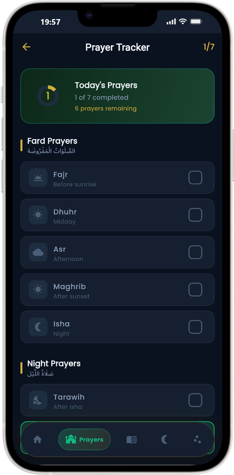 Ramadan App Tracker
